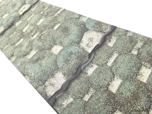 JAPANESE FUKURO OBI / WOVEN ABSTRACT